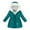 Mint Green, variant on Gyujnb Girls Winter Down Jacket with Hooded Trim Warm Zip Up Long Sleeve Coat Slim Fit Padded Outwear for Cold Weather,Size:9-10 Years