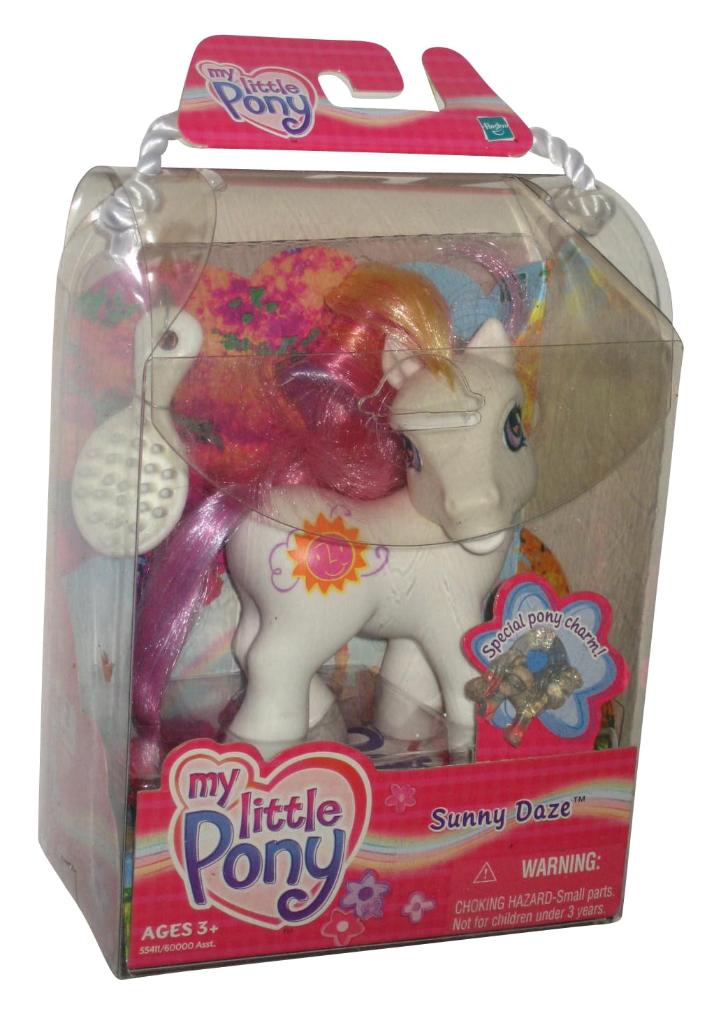 My Little Pony G3 Sunny Daze Toy Figure W Special Charm 55411