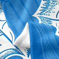 thumbnail image 3 of YST Marine Life Blanket 40x50 Inch Nautical Throw Blanket For Children Blue Seahorse Starfish Shells Fleece Blanket Underwater Sea Animals Flannel Blanket, 3 of 5