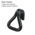 thumbnail image 3 of Ratchet Double J Strap Hook Load 3306 Lbs for 1" Tie Down Strap Webbing Black Plastic Coating, 4 Pack, 3 of 4