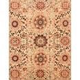 thumbnail image 1 of Ahgly Company Machine Washable Indoor Rectangle Abstract Papaya Orange Area Rugs, 6' x 9', 1 of 7