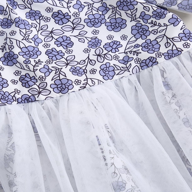 Combinaison Influence Wrap Taille 12 - Imprimé Marguerite Marine, Manches Bouffantes, Neuve