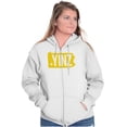 thumbnail image 4 of Yinz Philadelphia Pittsburgh PA Unisex Fleece Graphic Zip Up Hoodie Brisco Brands 2X, 4 of 5