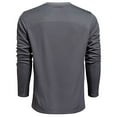 thumbnail image 2 of VORTEX Adult Male Core Logo Performance Grid T-Shirt, Color: Turbulence, Size: L, 2 of 5
