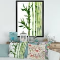 thumbnail image 3 of Designart 'The Forest of Bamboo Branches III' Tropical Framed Art Print, 3 of 4