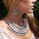 thumbnail image 2 of Paquete de 2-6 pendientes bohemios vintage con borlas y cuentas, pendientes antiguos 2 piezas, 2 of 8