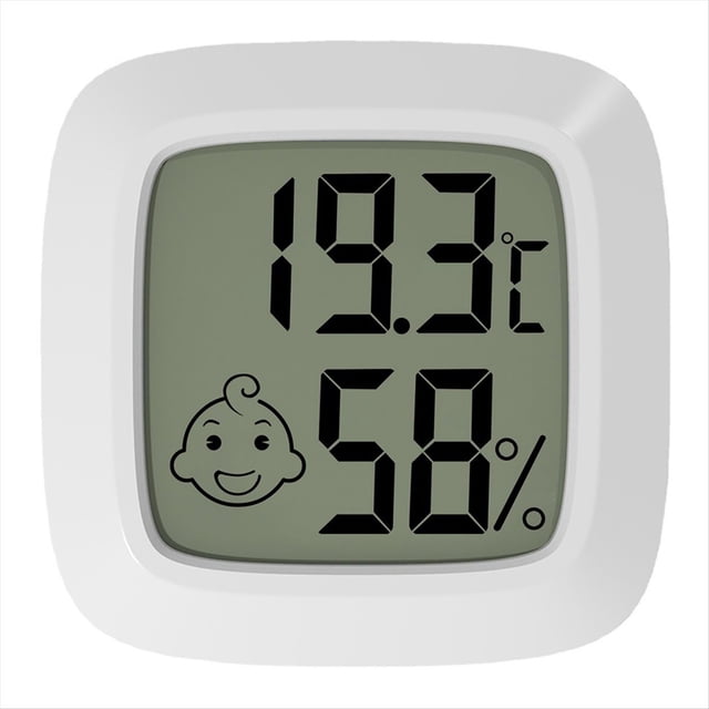Sensor de Temperatura y Humedad LCD Pantalla Digital con Smart Vida Termómetro Higrómetro Hogar Interior
