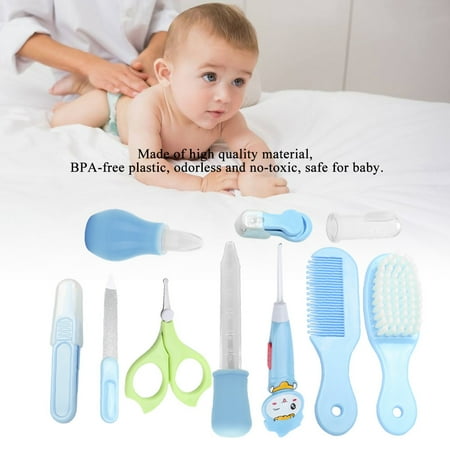 Rdeghly Kit De Toilettage Pour Bebe Soins De Sante Pour Nourrisson 10pcs Outils De Soins De Sante Pour Bebe Walmart Canada