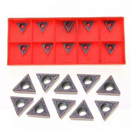 

10pcs TCMT110204/TCMT 731 Carbide Inserts Blades Lathe Turning Boring Tool