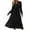 Black, variant on Wrap V Neck Dress for Women Flowy Chiffon Dresses Plus Size A Line Midi Dress Loose Long Sleeve Boho Dresses Soft Cozy Waist Dress Black L