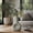 Green, variant on Modern Ceramic Vase with Open Cut-Out Design for Living Room Decor - Decortive Flower Vase for Home Accents, Bedroom, or Office Decor - Ideal for House and Entryway Table Display - 9", Ivory & Tan