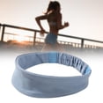 thumbnail image 4 of Deportes al aire libre Diadema Banda para el sudor Elástico Antideslizante Pañuelos Cinturón elástico Banda para el cabello Envoltura para Yoga Azul Sunnimix banda de pelo deportivo, 4 of 8