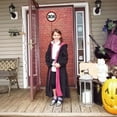 thumbnail image 3 of 49.2x78.7in Red Brick Wall Texture Door Curtain for Room Doorway, 3 of 7
