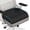 Black, variant on XLarge Seat Cushion, Memory Foam Cushion for Long Sitting Hours on Office Chair, Home & Car, Non-Slip Chair Pad for Relieving Back & Sciatica & Hip & Coccyx Pain (Red)