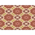 thumbnail image 1 of Ahgly Company Machine Washable Indoor Rectangle Transitional Grapefruit Red Area Rugs, 3' x 5', 1 of 7
