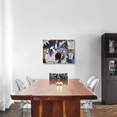 thumbnail image 3 of Global Gallery's 'A Center (detail)' by Wassily Kandinsky Stretched Canvas Wall Art, 3 of 4