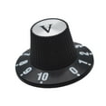 thumbnail image 3 of LeeQinersw Electric Guitar Control Knob Black Easy Installation Bass Guitar Accessories V, 3 of 9