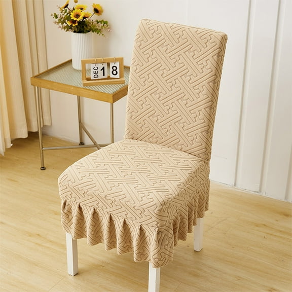 Staron under $5! Chair Cover, Removable Washable Stretch Cover for Chairs, Easy Install Chair Cover for Home Hotel, Banquet Table Chair Protector with Elastic