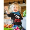 thumbnail image 3 of Tstars Boys Unisex Valentine's Day Shirts for Kids Love Heart Crusher T Rex Love Valentine's Day Dino shirts Outfit Gift Idea for Boy Toddler Kids Long Sleeve T Shirt, 3 of 7