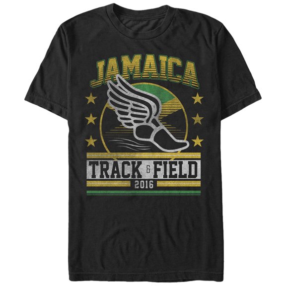 Men's Lost Gods Jamaica Track and Field 2016 Graphic T-Shirt