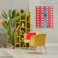 thumbnail image 2 of Stupell Industries Vibrant Mod Peacock Animals Painting Wrapped Canvas Canvas Art Print Wall Art, 30 x 40, 2 of 7