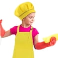thumbnail image 4 of Giaone Kids Baker Uniform Costume Accessories Cooking Baking Painting Chef Hat Apron, 4 of 20