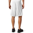 thumbnail image 4 of Ma Croix Mens Heavyweight Reversible Mesh Pro Basketball Gym Workout Athletic Shorts with Pockets, 4 of 9