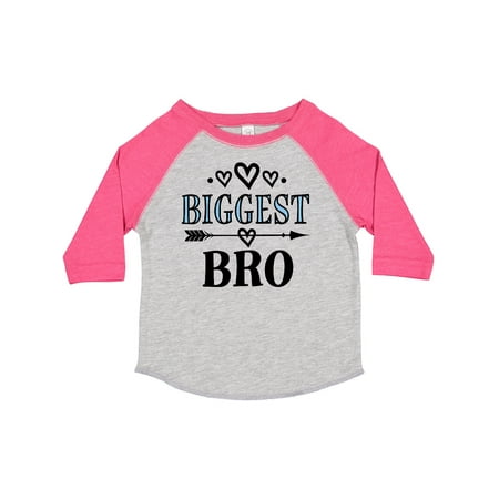 

Inktastic Biggest Bro Cute Brother Gift Toddler Boy Girl T-Shirt