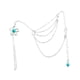 thumbnail image 1 of Pulsera con Flor Ketzalia Plata Ley .925 Colección 2021, 1 of 2