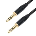 thumbnail image 4 of Cable TRS 1/4 Pulgada 6.35 Mm A Jack Estéreo Audio Equilibrado (3m), 4 of 5