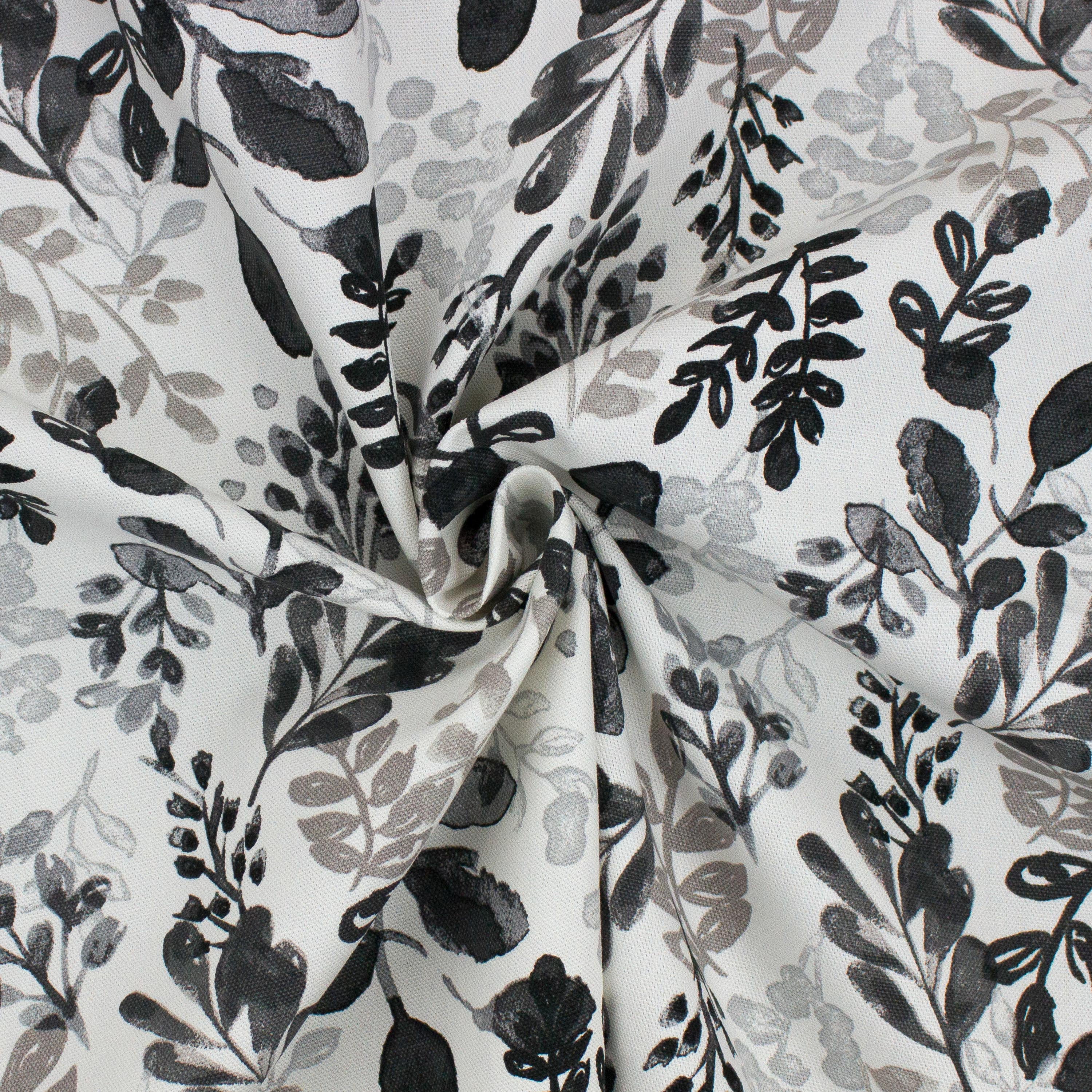 Better Homes & Gardens 100% Cotton Foliage Grey, 2 Yard Precut Fabric