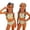 Ginger, variant on CCRFTGI Swimsuit for Kids Girls Size 7 Two Piece Sets Swimming Bathing Suit Beach Holiday Fruit Print Bikini Set Summer Cute Girls Clothes Swimsuits Swimwear Green 2-3 Years