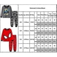 thumbnail image 2 of 3-7 Years Spiderman Superhero Kids Boys Batman Pyjamas T-Shirt Pants Sleepwear PJs Set Super Hero Pajamas 26s, 2 of 2