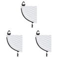 thumbnail image 3 of Bolsa impermeable para soporte de filtros de café, divisor incorporado con gancho (blanco), 3 of 3