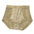 thumbnail image 1 of Gibobby Calzoncillos para mujeres sexy Bragas de cintura alta de talla grande para mujer, bragas de encaje con y cadera de algodón para mujer(C,XL), 1 of 3
