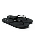 thumbnail image 6 of Okabashi Shoreline Slim Women's Flip Flops-Black/Gold-7, 6 of 9