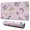 Pink Unicorn Castle, variant on Long Mouse Pads for Desk,Pastel Unicorn Pattern Desk Mats on Top Of Desks, Desk Mouse Pad Extra Large with 3mm Non-Slip Base and Stitched Edge for Gaming,Office,Work,Home 31.5"x11.8"