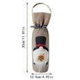 thumbnail image 2 of Christmas Gift Bags Thanksgiving Gift Bags Bottles Christmas Tree Tabletop Decorations Bags For Bottles Gifts Christmas Decorations Traveling Bag, 2 of 6