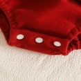 thumbnail image 7 of Bigetiay Toddler Girls Christmas Outfits Ruffled Sleeve Romper Bodysuits Headbands Set, Size 12-18 Months, 7 of 7