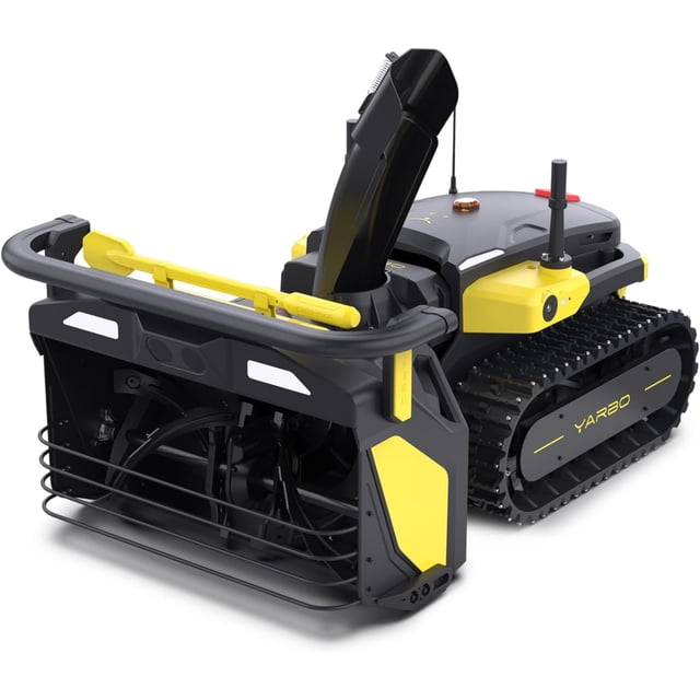 YARBO Snow Blower Robot, 24/7 Autonomous 2-Stage Electric Snowblower with 6-40ft Throwing Distance, 12" Intake Height, 24" Cleaning Width