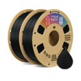 thumbnail image 1 of Filamento para impresora 3D OVERTURE PLA, 1,75 mm, bobina de 2 kg (paquete negro de 2), 1 of 8