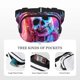 thumbnail image 5 of Easygdp Neon Skull With Milkshake Fanny Packs para Mujeres y Hombres, Bolsa de Cinturón, Bolsos de Cruz para Trabajo/Correr/Senderismo, 5 of 9
