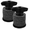 thumbnail image 1 of Cymbal Sleeves Grey Plastic for Musicians Music Practice 2 Sets, 1 of 9