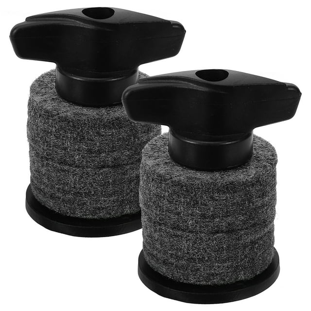 2 Sets Drum Cymbal Sleeves Plastic Drum Cymbal Stands Percussion Instruments Accessories