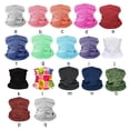 thumbnail image 5 of Neck Gaiter Unisex Scarf Universal Use Durability Bandana Balaclavas High Elasticity Multiple Color Sports Equipment Children deep black, 5 of 5