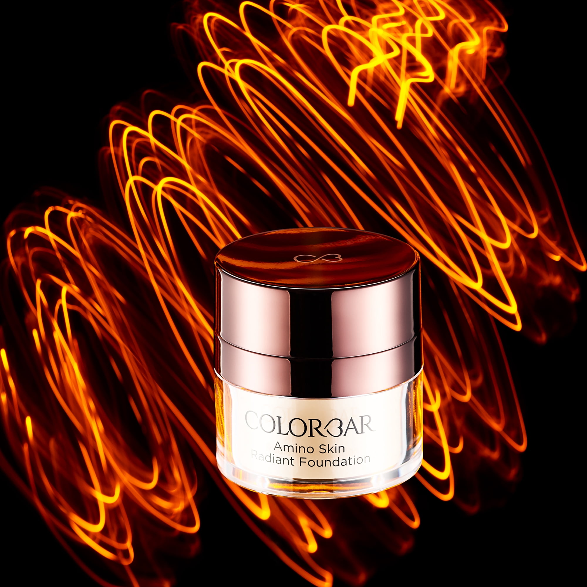 Colorbar Amino Foundation, Foundation Makeup, 004 Rose Mild, 0.5 oz