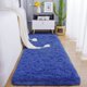 thumbnail image 1 of Alfombra Chicrug 61x183cm de Peluche Suave Azul Marino Antideslizante, 1 of 7