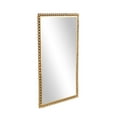 thumbnail image 6 of CosmoLiving by Cosmopolitan 24" x 40" Gold Beaded Wall Mirror, 6 of 13