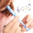 thumbnail image 4 of MasteelfCA 12 Pcs Soprano Recorder Instruments Transparent Flutes Musical Instruments Early Education Develop Recorders Musical Educational Toys for Kids, 4 of 8