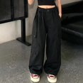 thumbnail image 7 of Ruyang Pants for Girls Summer Clothes for Girl Baggy Jeans Kids Tween Trendy Clothes Denim Cargo Pant Straight Jean Teen Cloth, 7 of 7